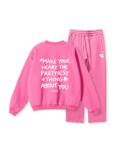 Make Your Heart the Prettiest Thing About You Crewneck
