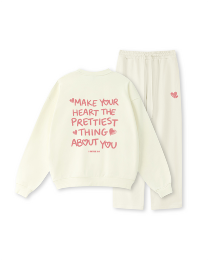Make Your Heart the Prettiest Thing About You Crewneck