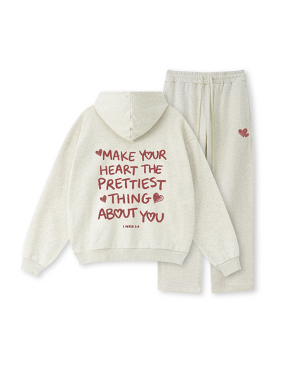 Make Your Heart the Prettiest Thing About You Hoodie