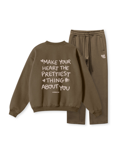 Make Your Heart the Prettiest Thing About You Crewneck