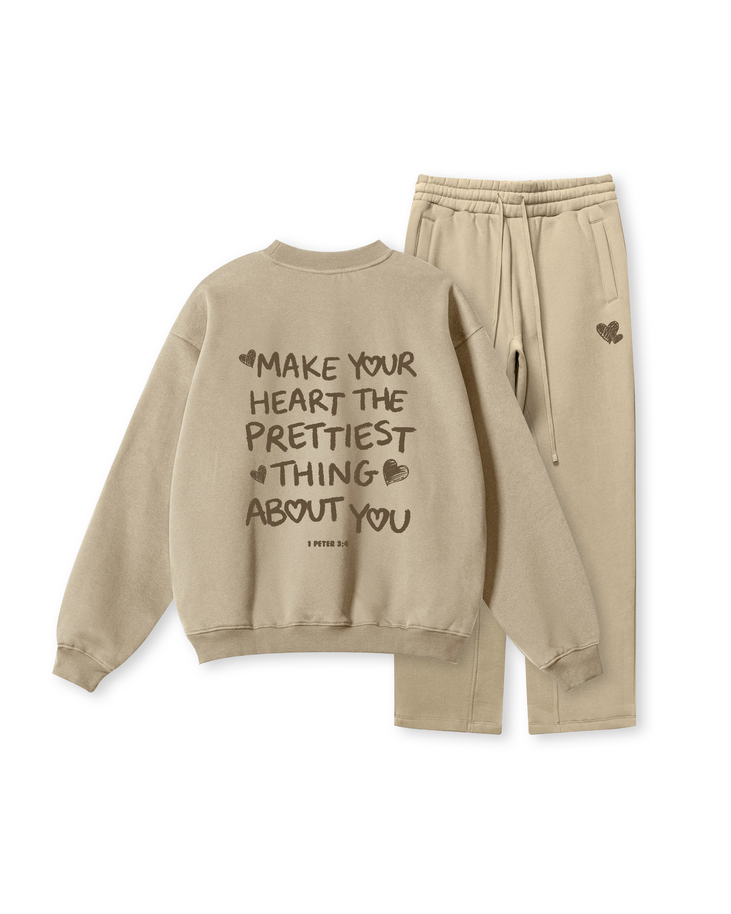 Make Your Heart the Prettiest Thing About You Crewneck