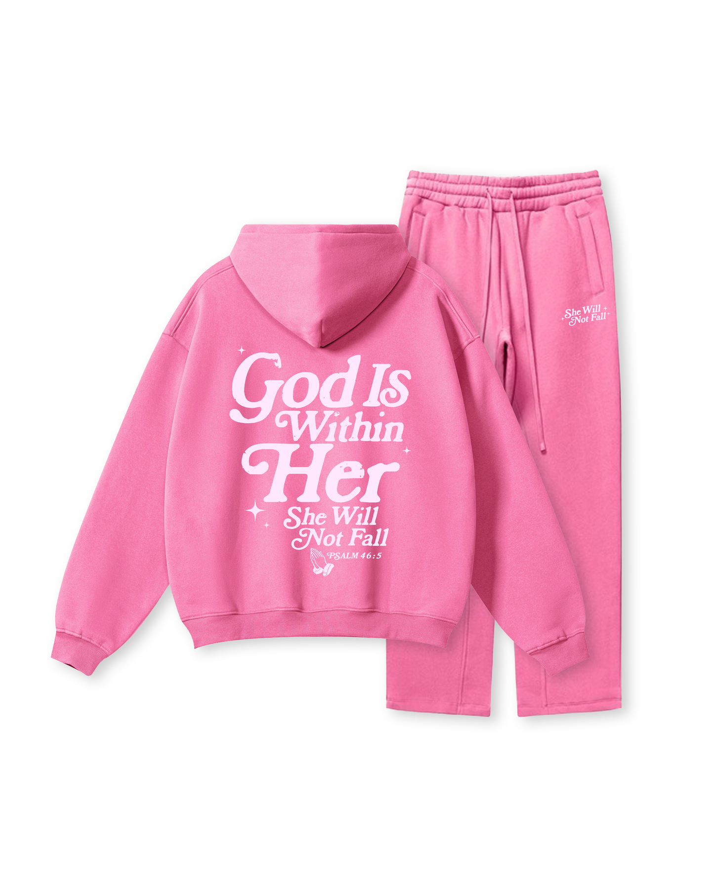 God Is Within Her Psalm 46:5 Hoodie