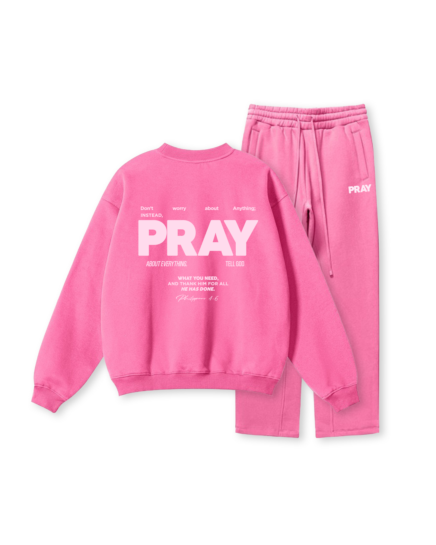 Don’t Worry, PRAY Crewneck