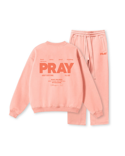 Don’t Worry, PRAY Crewneck