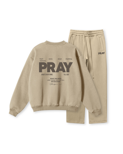Don’t Worry, PRAY Crewneck