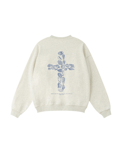His Love Cross Crewneck