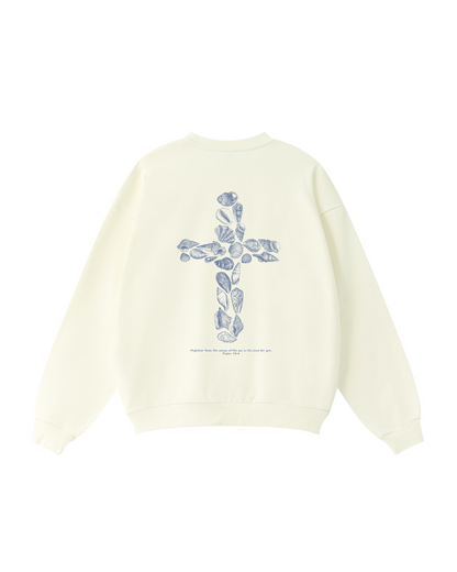 His Love Cross Crewneck