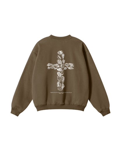 His Love Cross Crewneck
