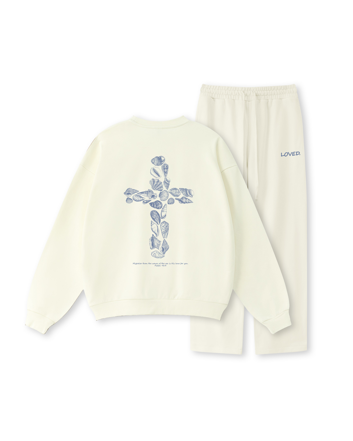His Love Cross Crewneck