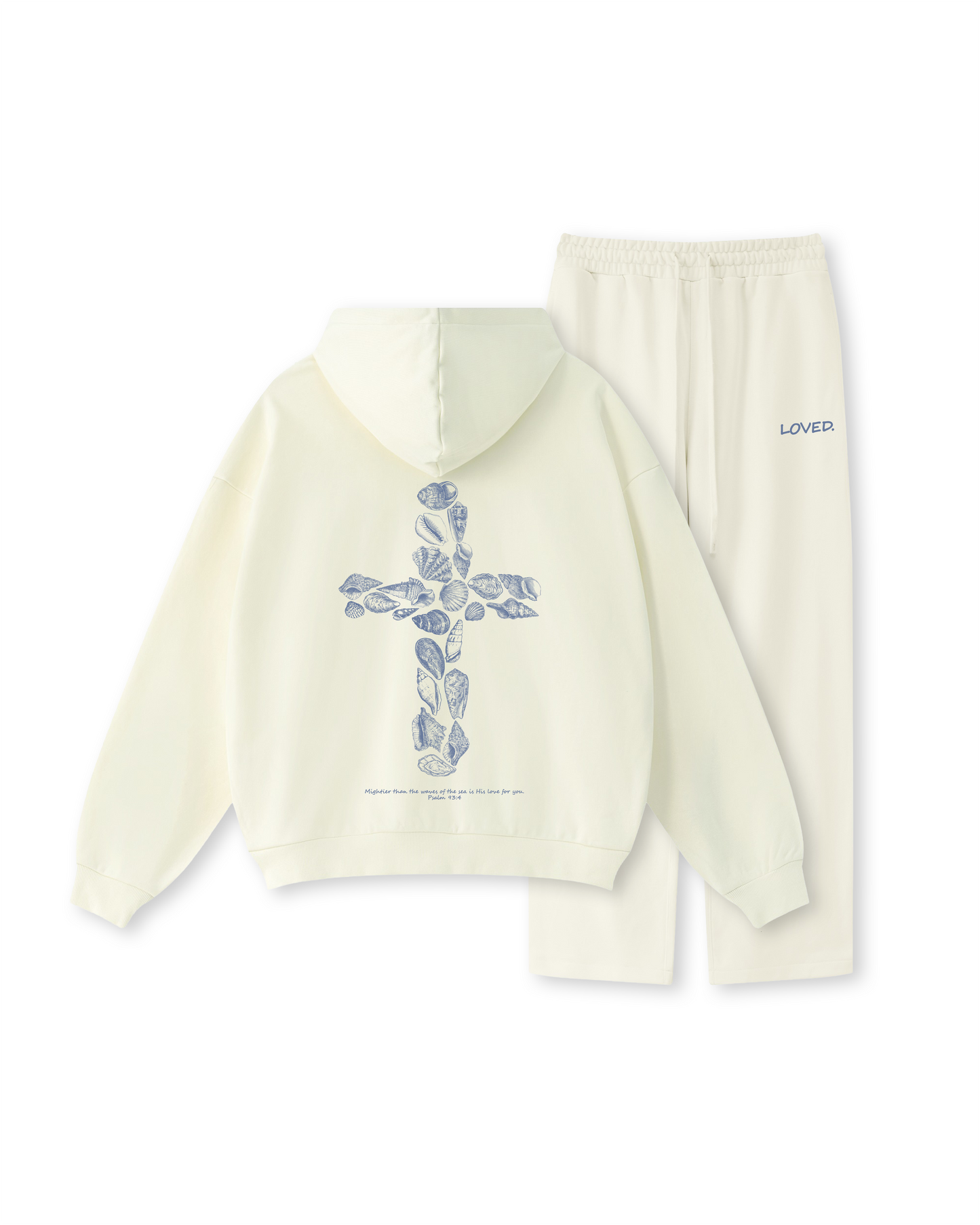 His Love Cross Hoodie
