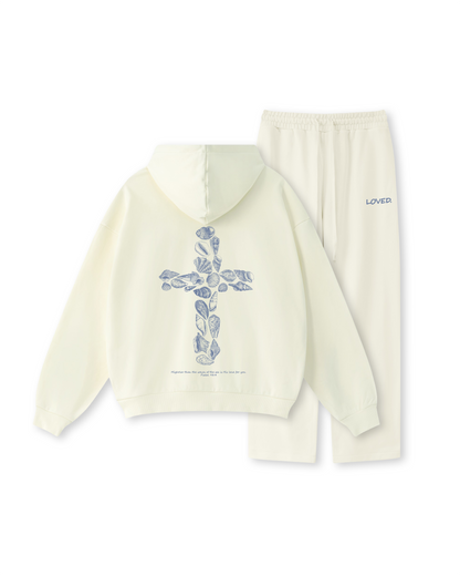 His Love Cross Hoodie
