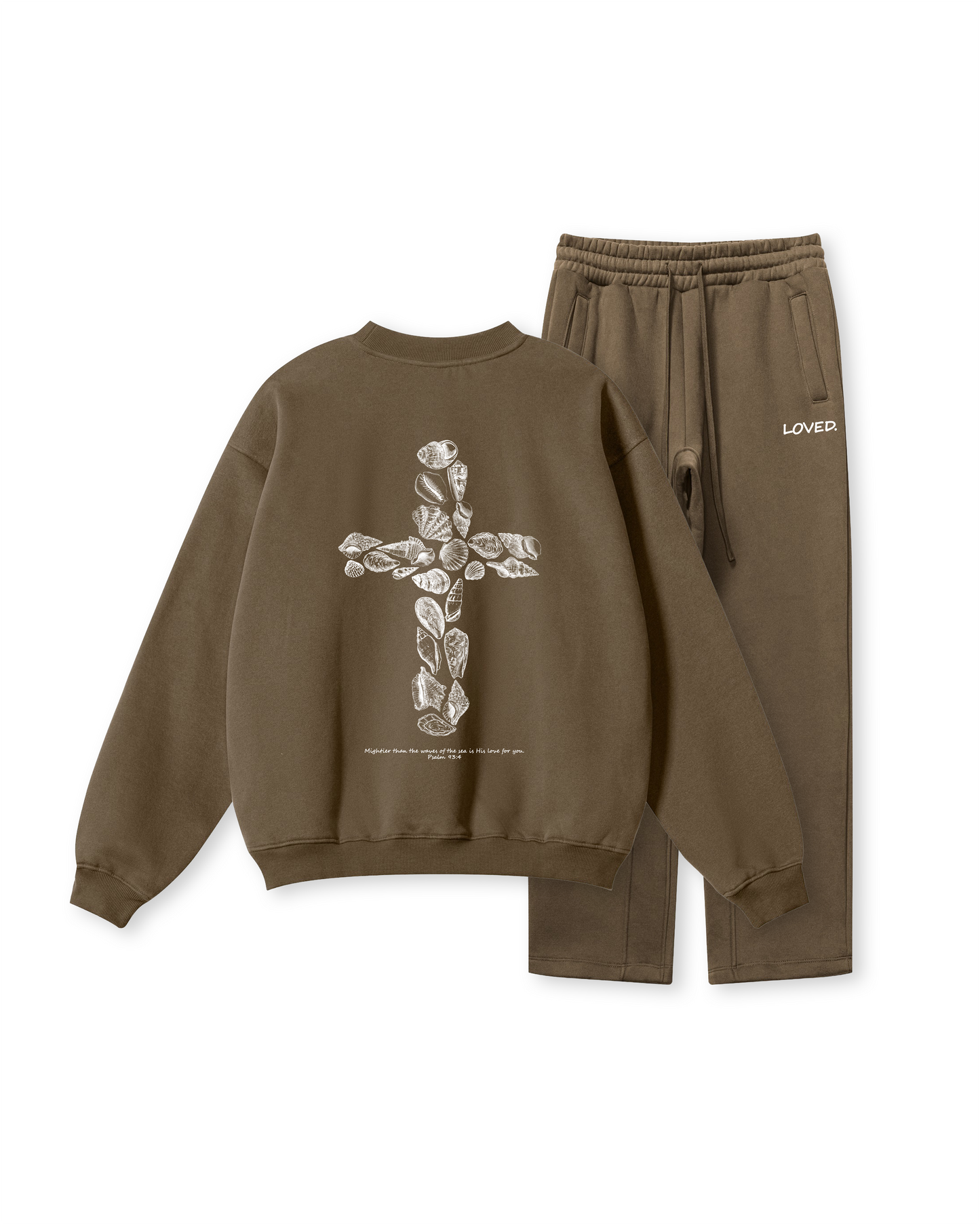 His Love Cross Crewneck