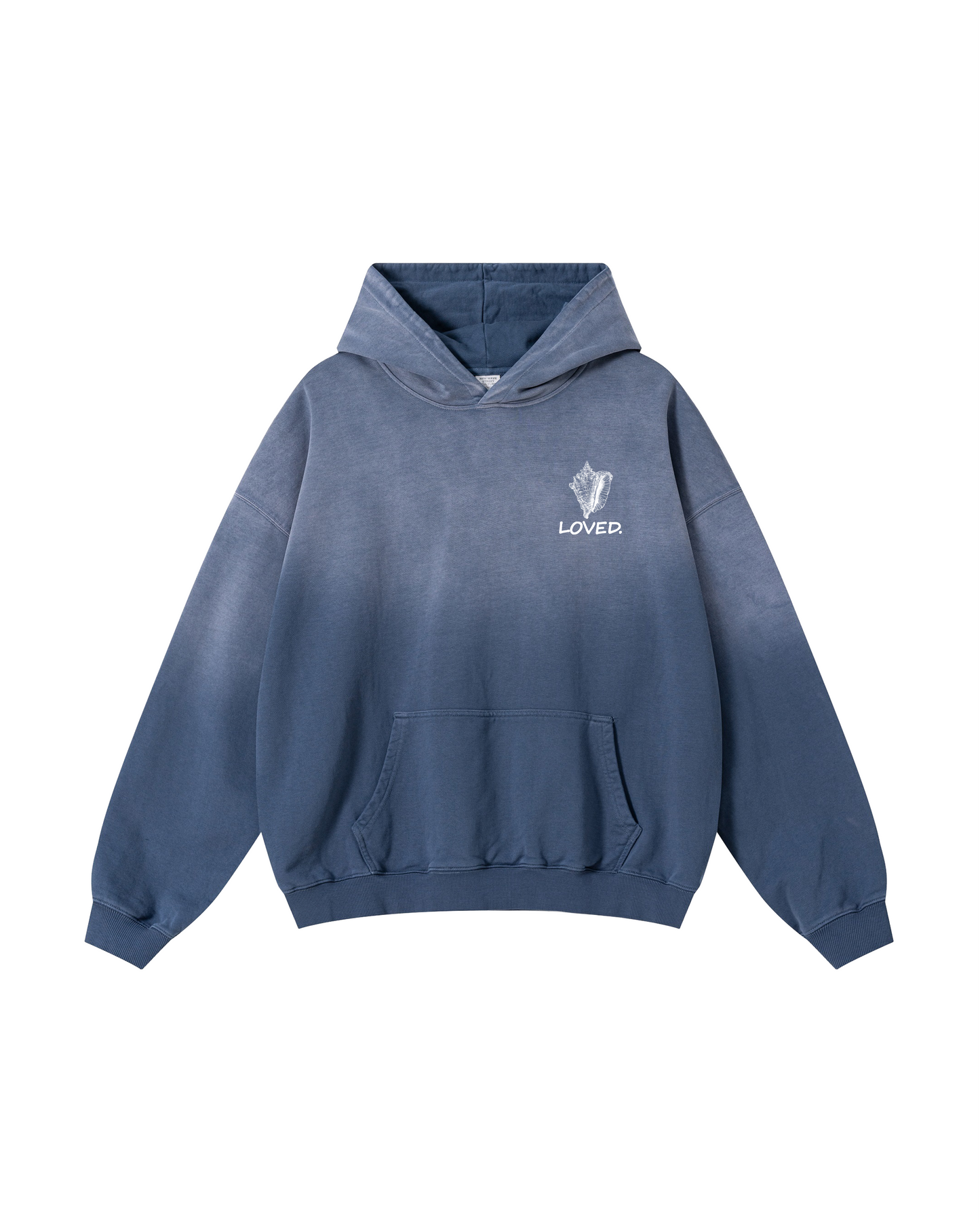 His Love Cross (100% Cotton 480GSM Ultra-Heavyweight ) Hoodie