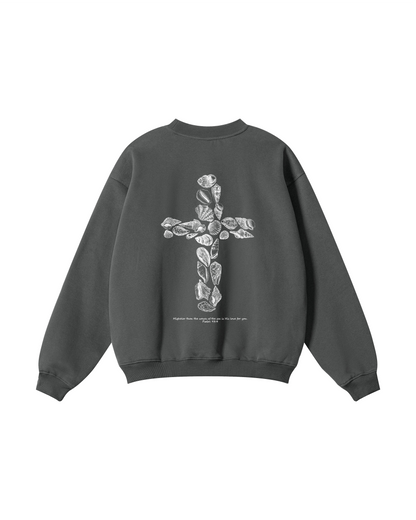 His Love Cross Crewneck