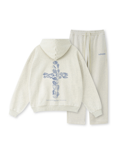 His Love Cross Hoodie