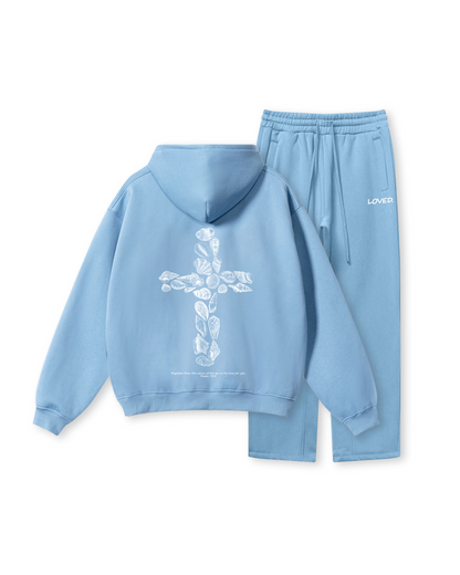 His Love Cross Hoodie