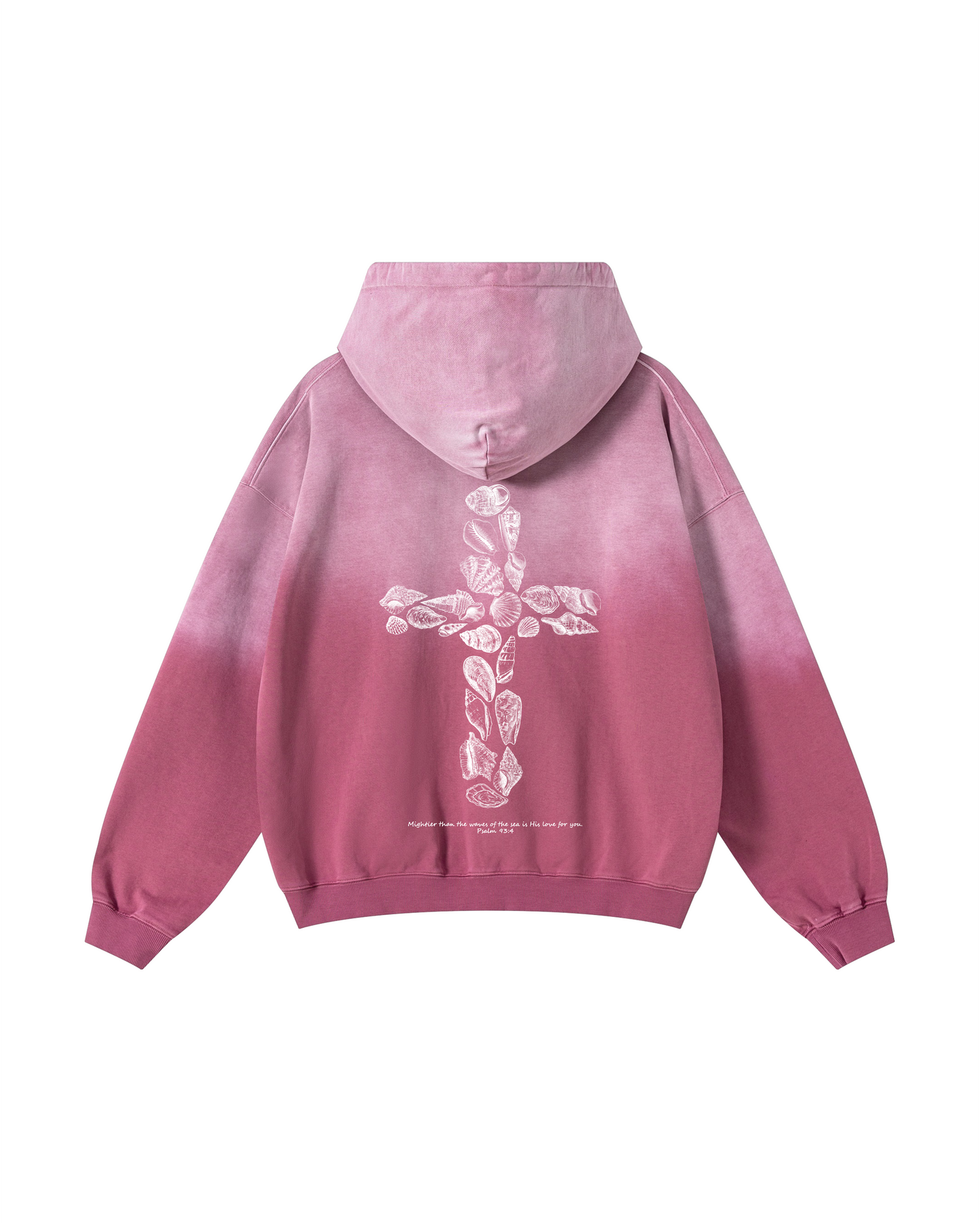 His Love Cross (100% Cotton 480GSM Ultra-Heavyweight ) Hoodie