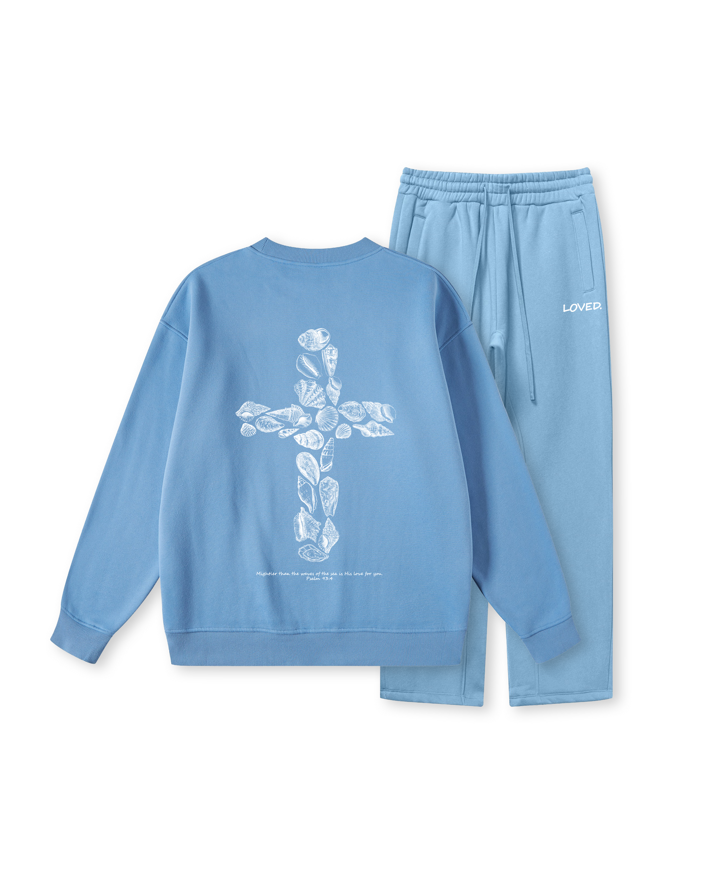 His Love Cross Crewneck