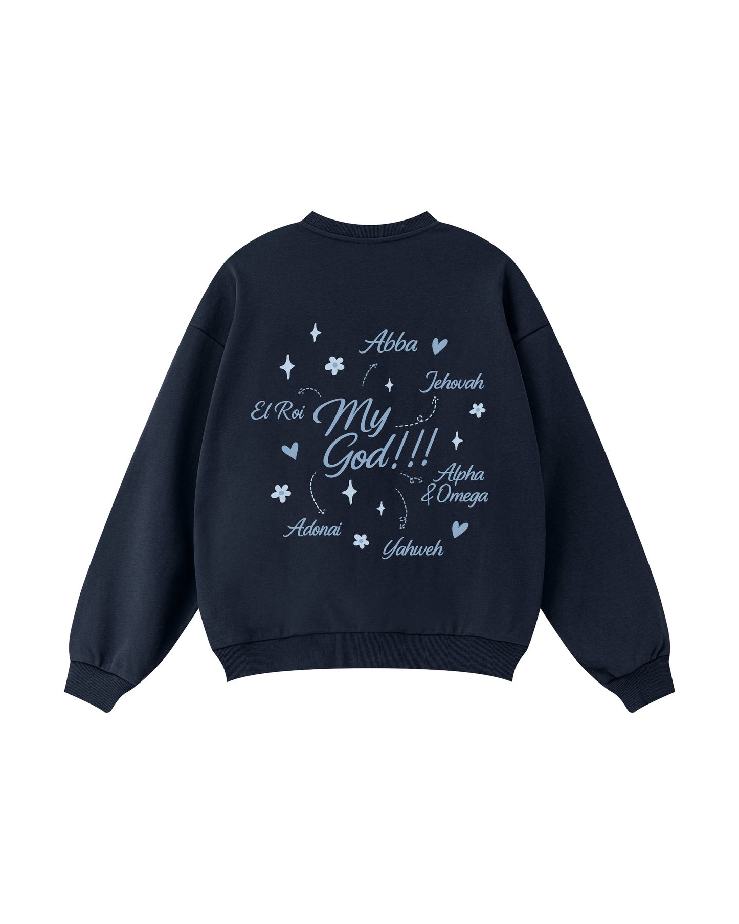My God Names Crewneck