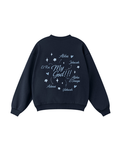 My God Names Crewneck