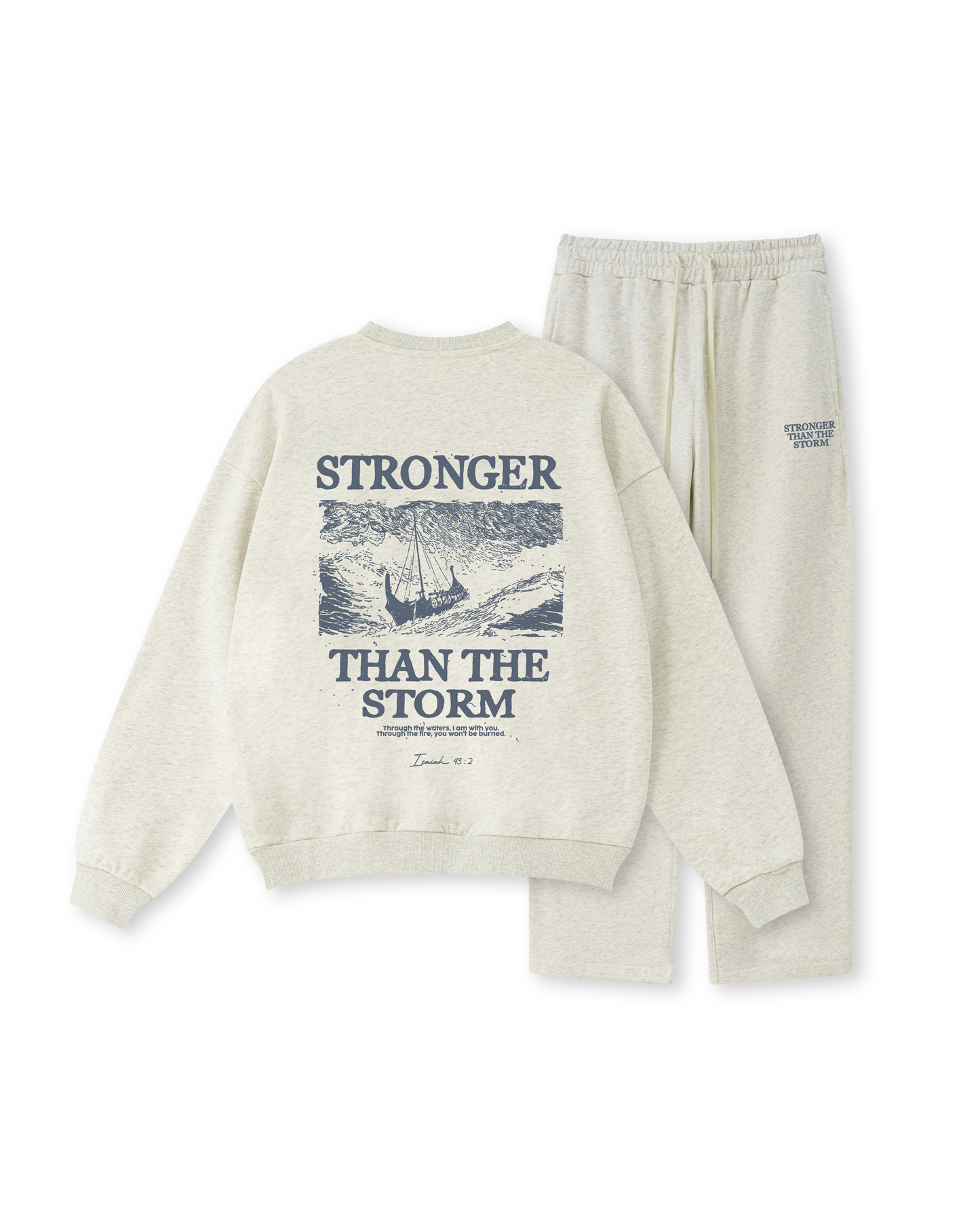 Stronger Than The Storm Crewneck