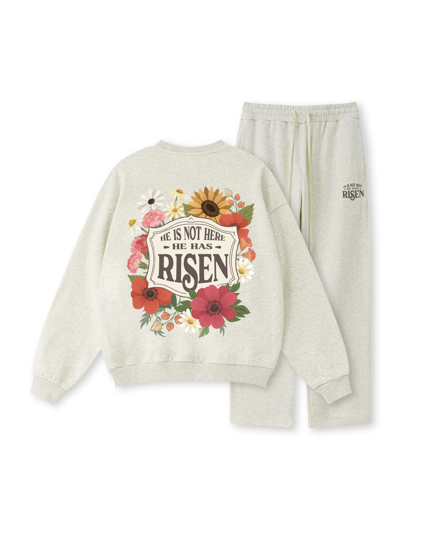 HE HAS RISEN Crewneck