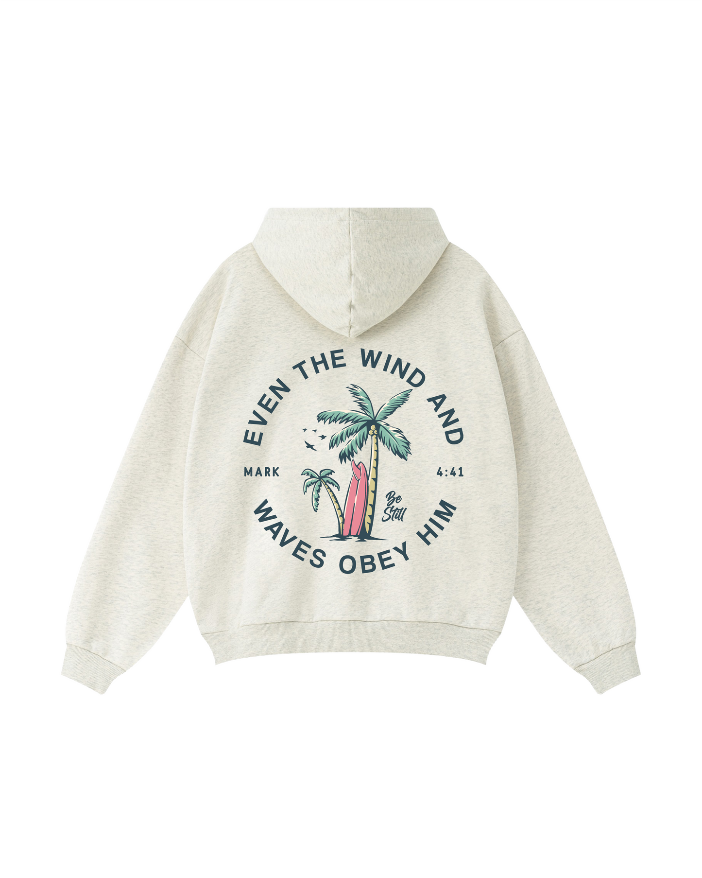 "The Wind & Waves" | Mark 4:41 Hoodie