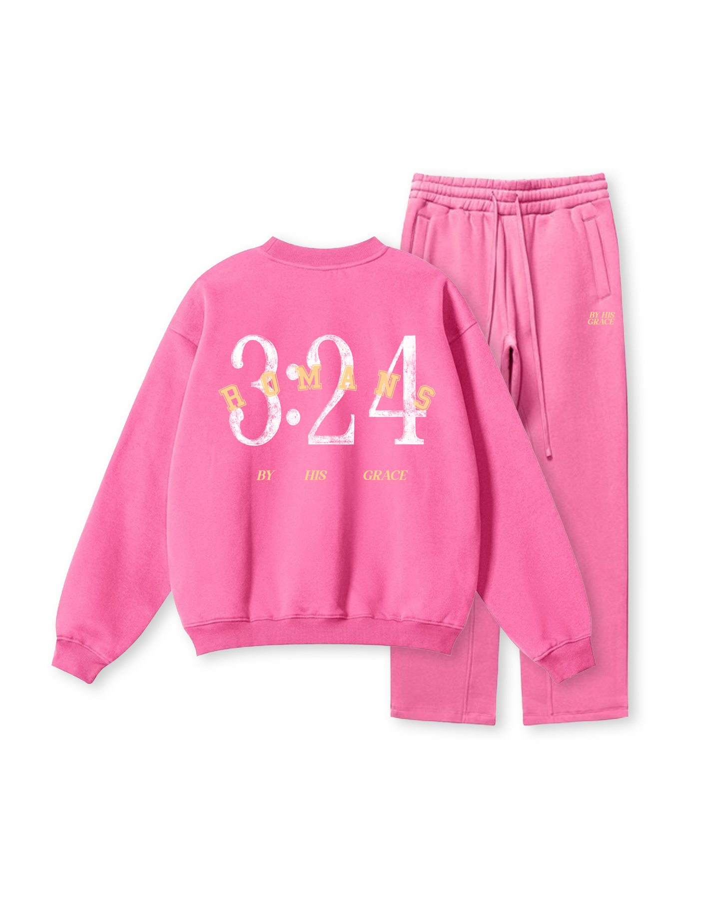 By His Grace Romans 3:24 Crewneck