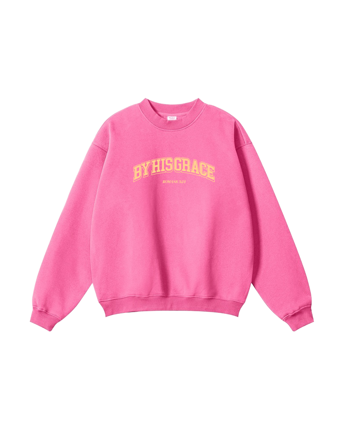 By His Grace Romans 3:24 Crewneck