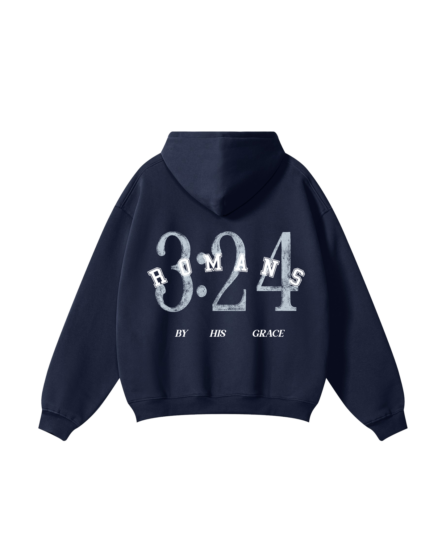 “Romans 3:24 — By His Grace” Hoodie