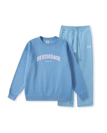 By His Grace Romans 3:24 Crewneck