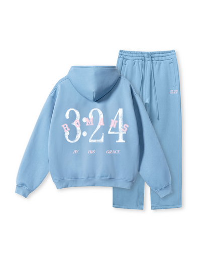 “Romans 3:24 — By His Grace” Hoodie