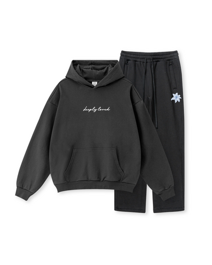 “Rooted in Love” Floral Cross Hoodie