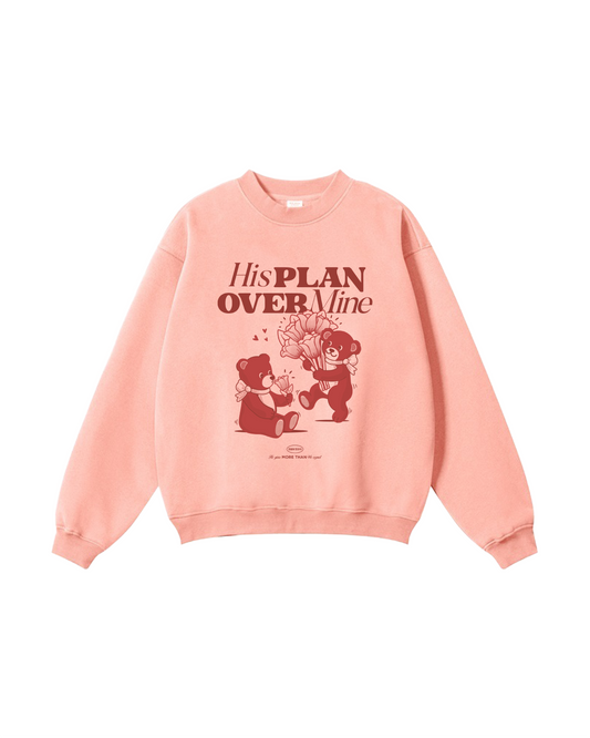 His Plan Over Mine Crewneck