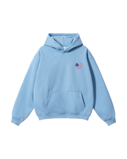 She Loves Jesus and America Too Hoodie