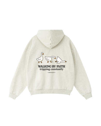 Walking By Faith, Tripping Constantly Hoodie