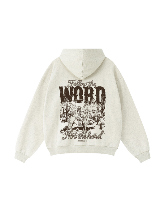 Follow the Word Not the World Hoodie