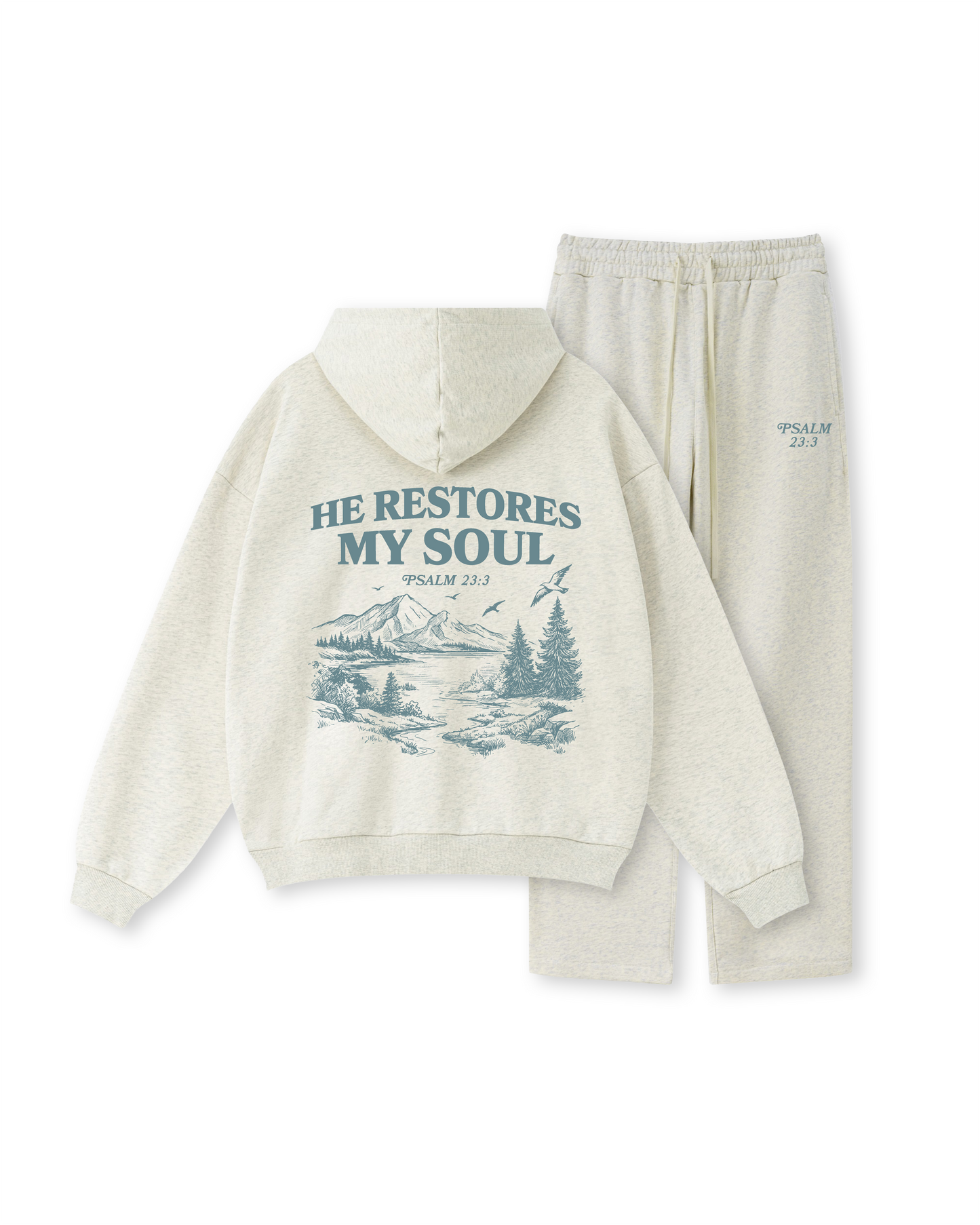 He Restores My Soul Hoodie
