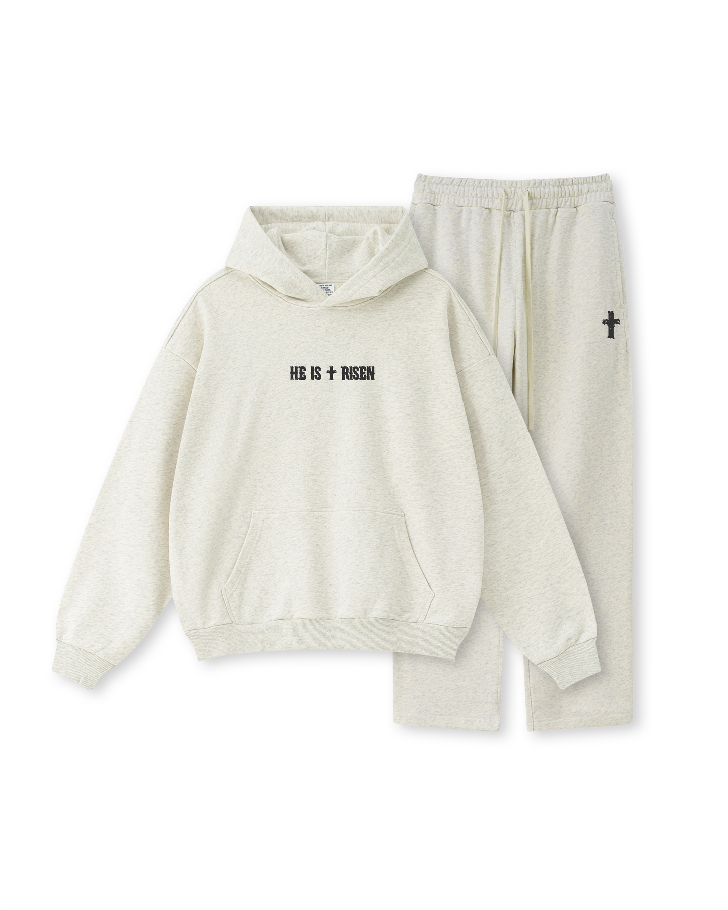 He Is Risen Christian Hoodie | Easter Faith Statement