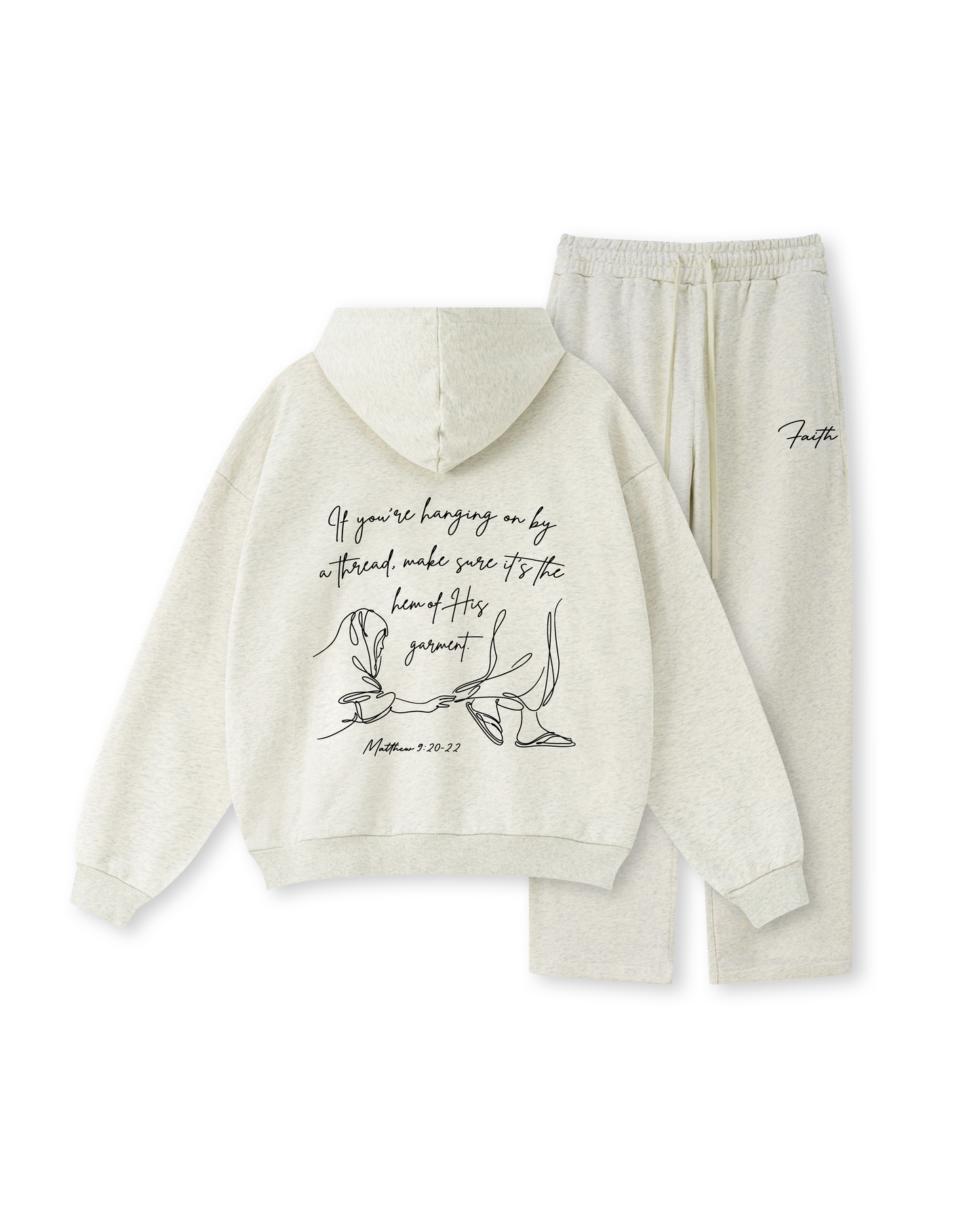 Hanging On by a Thread Hoodie – Hem of His Garment (Matthew 9:20–22)