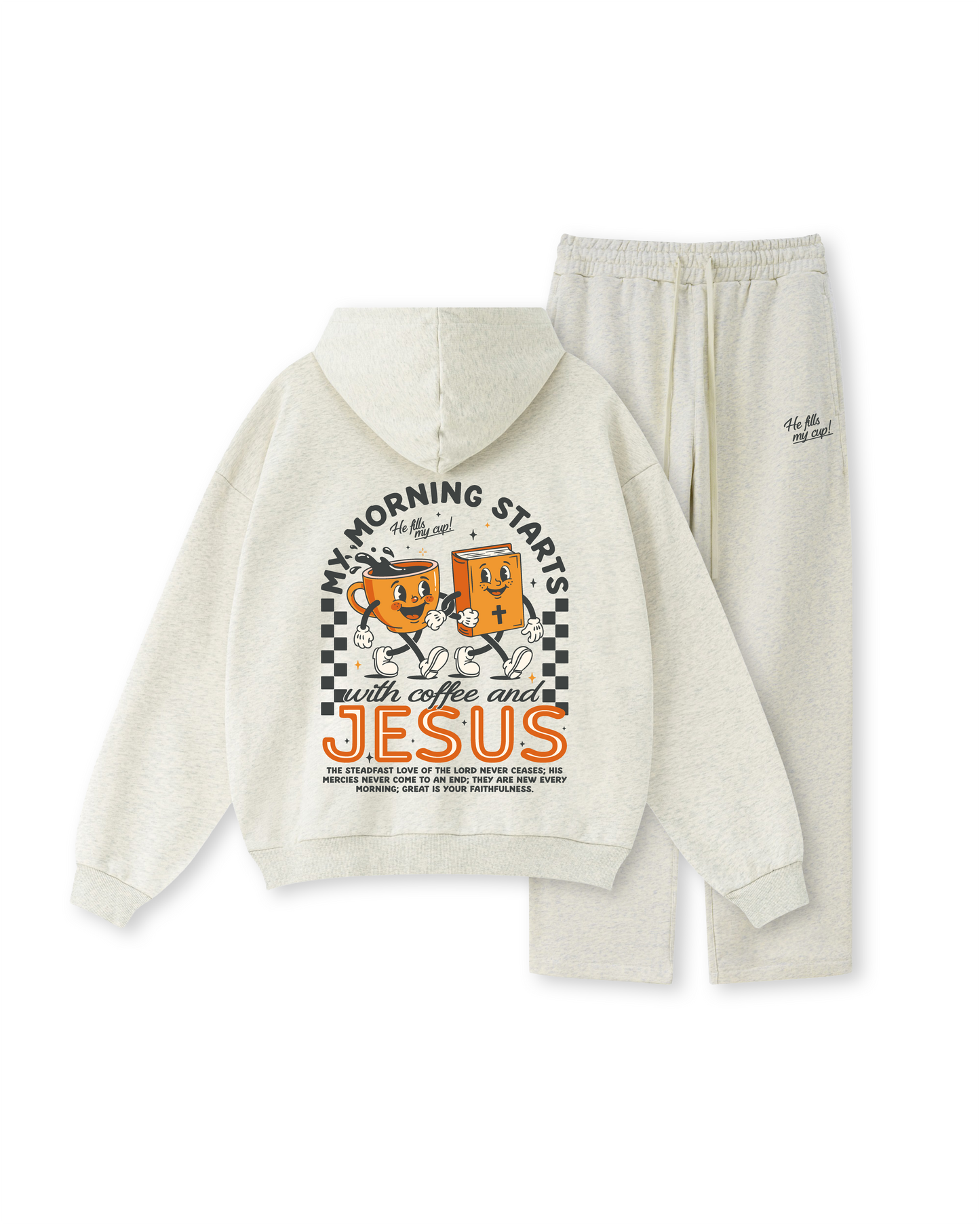 My Morning Starts with Coffee and Jesus Hoodie