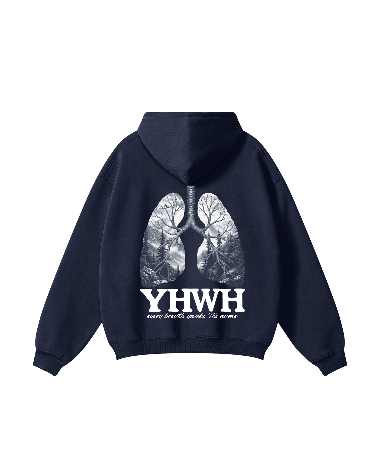 YHWH Hoodie – Every Breath Speaks His Name