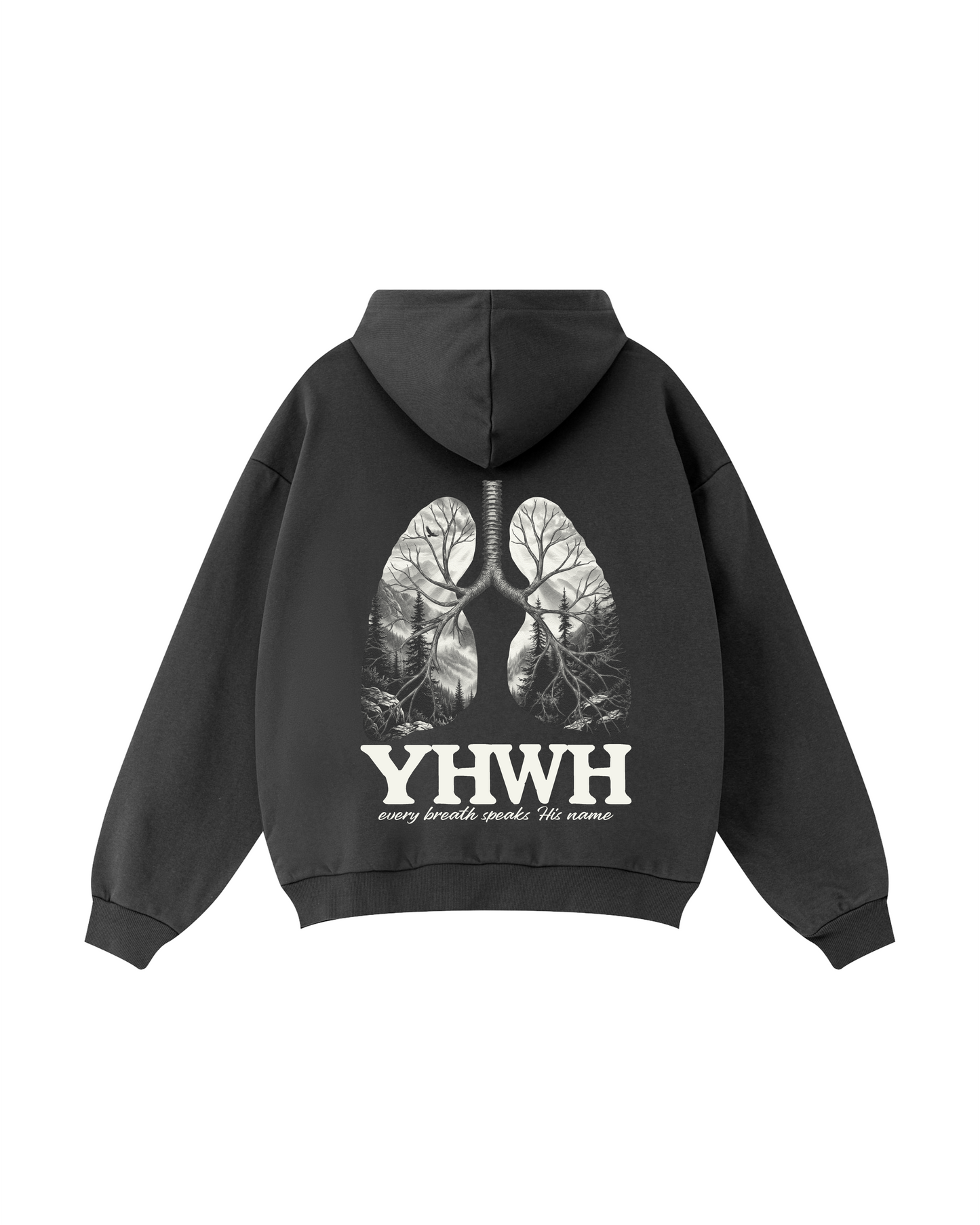 YHWH Hoodie – Every Breath Speaks His Name