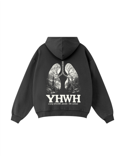 YHWH Hoodie – Every Breath Speaks His Name