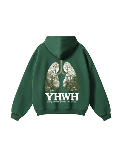 YHWH Hoodie – Every Breath Speaks His Name