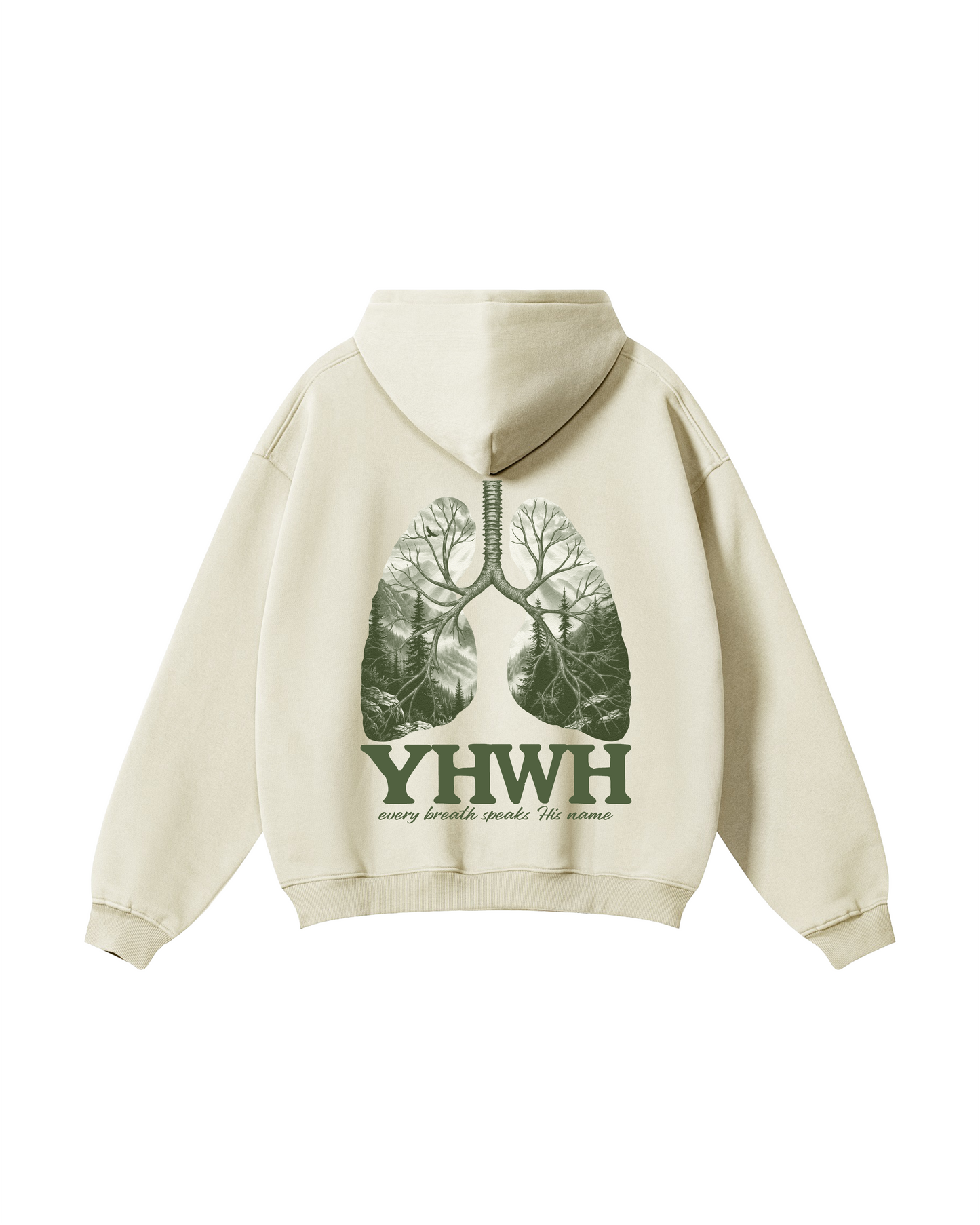 YHWH Hoodie – Every Breath Speaks His Name