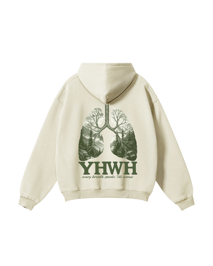 YHWH Hoodie – Every Breath Speaks His Name