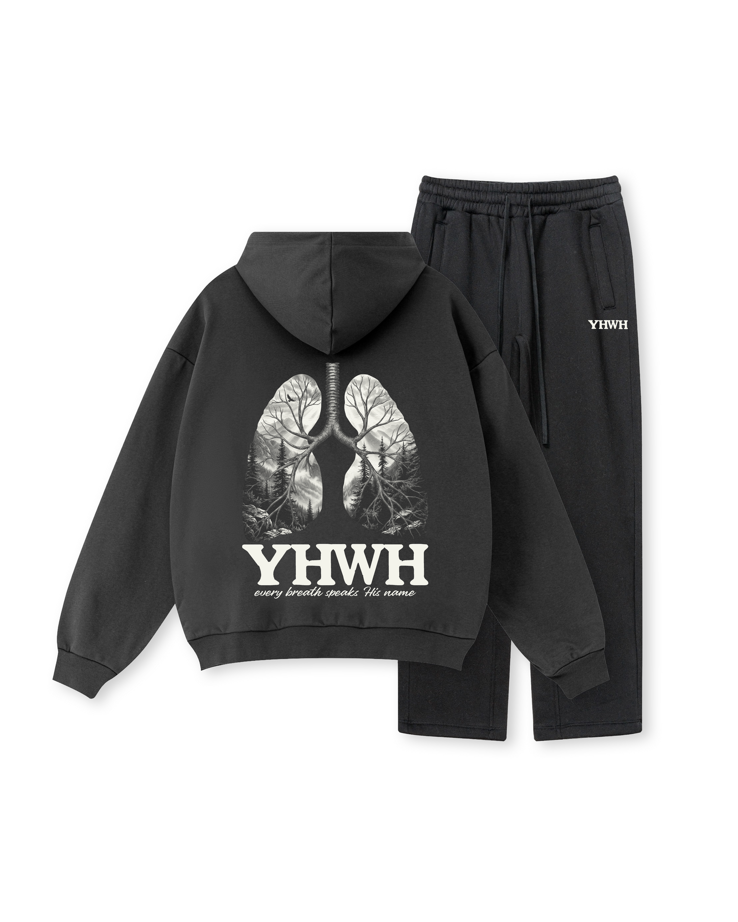 YHWH Hoodie – Every Breath Speaks His Name
