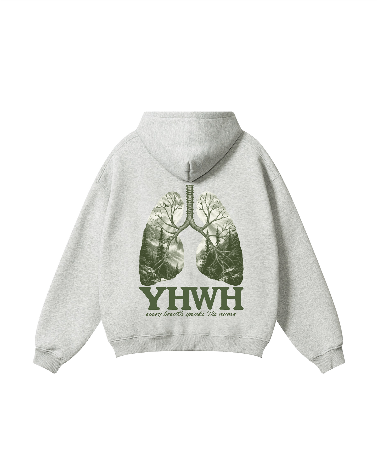 YHWH Hoodie – Every Breath Speaks His Name