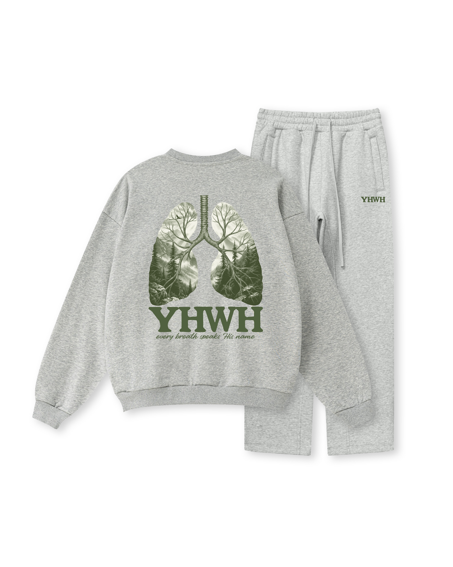 YHWH Every Breath Speaks His Name Crewneck
